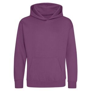Awdis Kids Unisex  Sweatshirt / Hoodie / Schoolwear / Plum